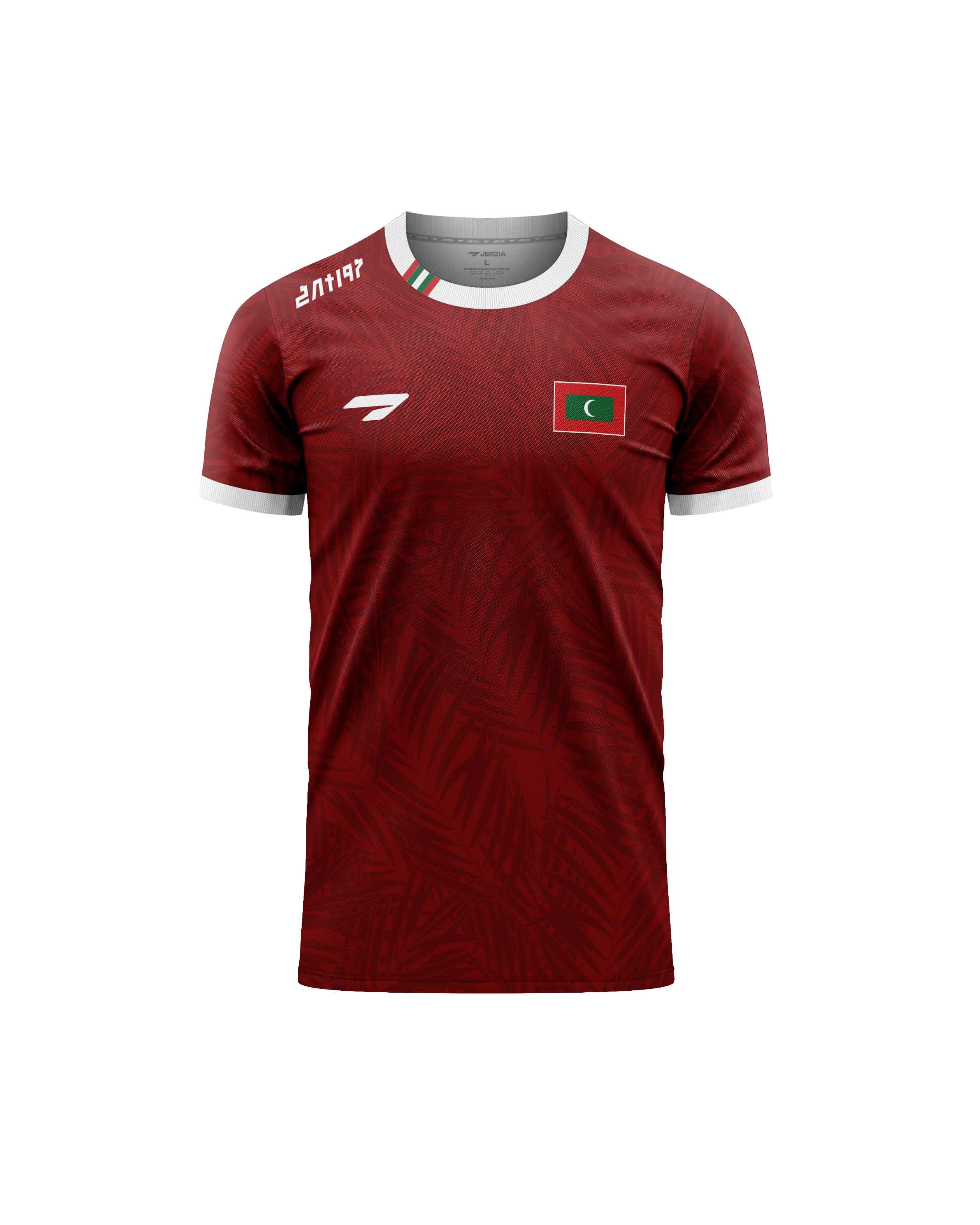 Maldives National Team Supporters Home Jersey SS