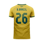 B.Brazil World Cup Home Fan Jersey SS