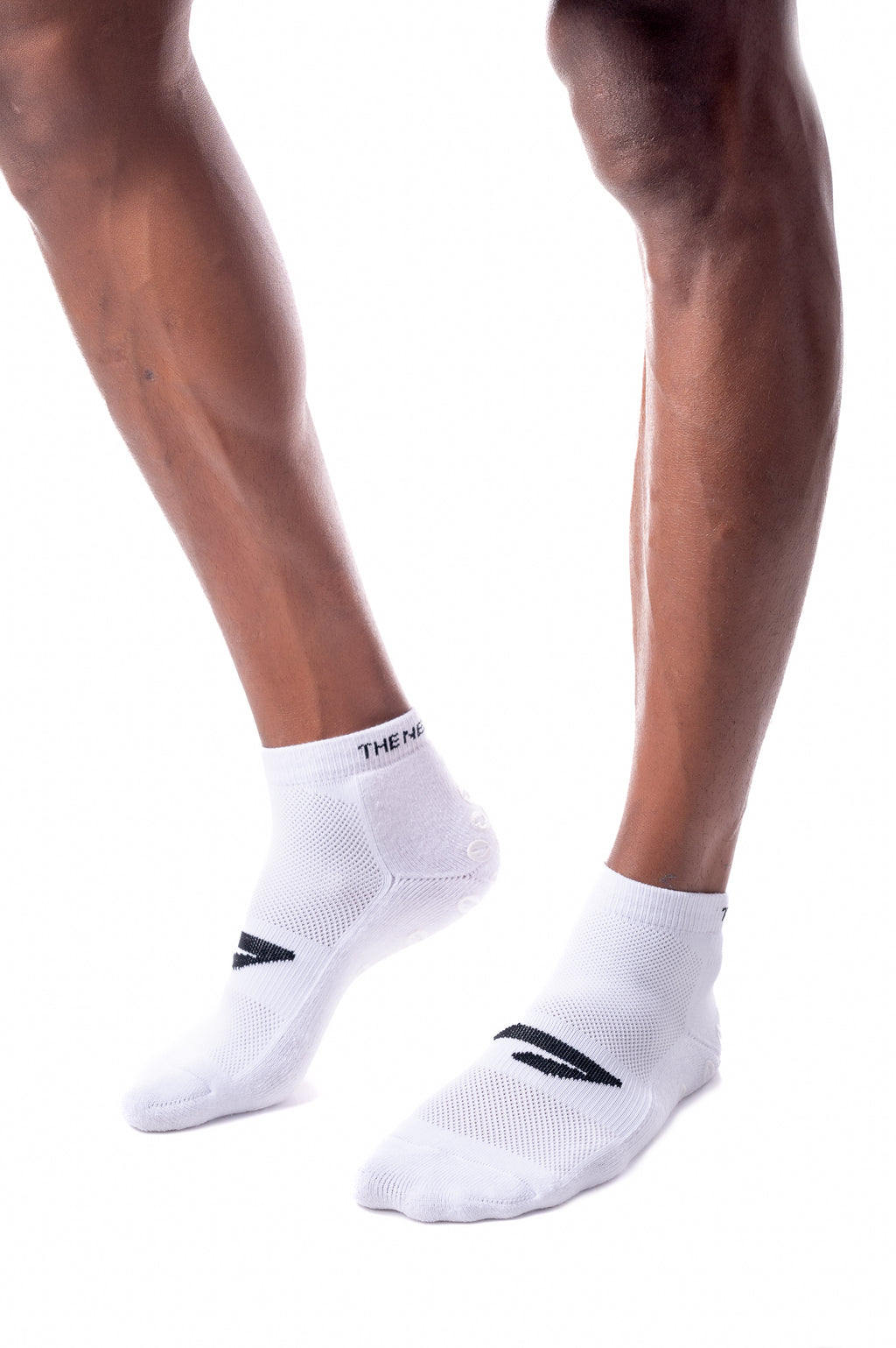 Grip Socks White Ankle