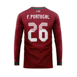 F.Portugal World Cup Home Fan Jersey LS